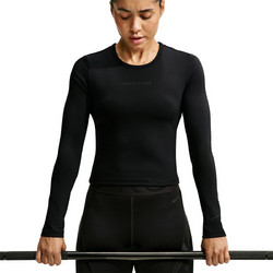 Nike Pro Γυναικείο Αθλητικό T-Shirt Μαύρο IM9970-010
