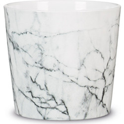 Scheurich Marble Κασπώ Πήλινο Λευκό Γκρι 13x11cm 870/13