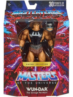 Mattel Masters of the Universe Vintage Collection Wun-Dar Φιγούρα Δράσης για 6+ Ετών 18cm