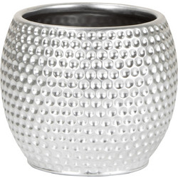 Scheurich Platinum Κασπώ Εσωτερικού Χώρου Πήλινο Ασημί 11x11cm 732/11