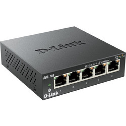 D-Link DGS-105 Unmanaged L2 Switch με 5 Θύρες Ethernet 1Gbps