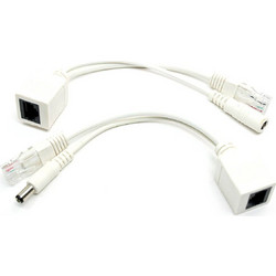 POE Injector Splitter Kit μεταφορά τροφοδοσίας IP κάμερας μέσω UTP καλωδίου 801015 OEM λευκό