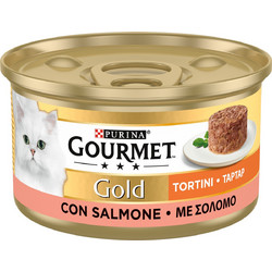 Purina Gourmet Gold Tartare Adult with Salmon 85gr
