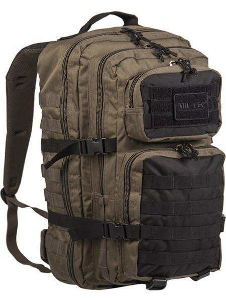 Mil-Tec US Assault Αδιάβροχο Στρατιωτικό Σακίδιο 36lt Καφέ