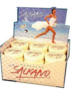 Salkano Vaseline Ενυδατική Βαζελίνη Σώματος Pot 100gr