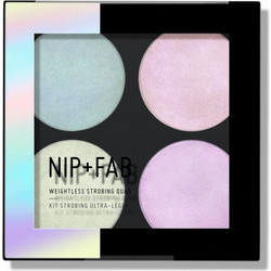 Nip & Fab Weightless Strobing Quad Highlighter Palette 4x2gr