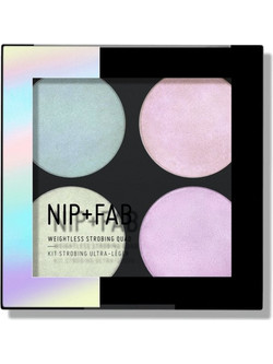 Nip & Fab Weightless Strobing Quad Highlighter Palette 4x2gr
