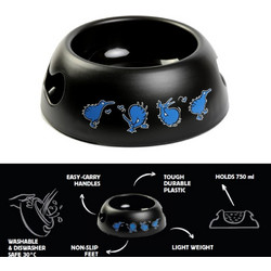 Kiwi Walker Black Bowl Blue 750ml