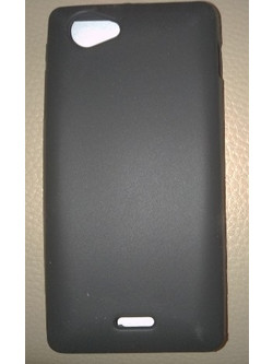 Θήκη για Sony Xperia J ST26I Flat black (OEM)