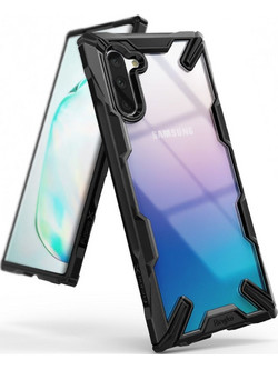Ringke Fusion-X Back Cover Silicone Black (Galaxy Note 10)