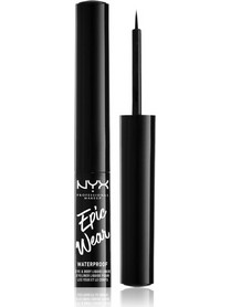 Nyx Epic Wear Liquid Liner 01 Black Αδιάβροχο Πινέλο Eyeliner