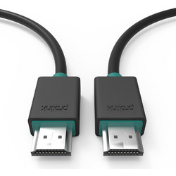 ProLink Καλώδιο HDMI 2.0 HDMI Male to HDMI Male 1m Black PB348-0100