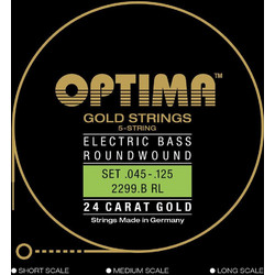 Optima 2299BRL Σετ 4 Χορδές Ηλεκτρικού Μπάσου 45-125"