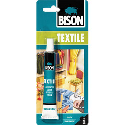 Κόλλα υφασμάτων με αντοχή στο πλύσιμο 25ml Textile Blister - BISON (66403)