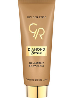 Golden Rose Diamond Breeze Shimmering Body Glow 02 Dazzle Bronze Ενυδατική Κρέμα Σώματος 75ml