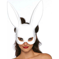 Leg Avenue Rabbit Mask White