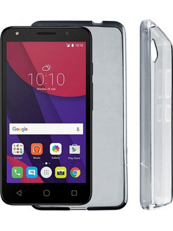 Volte-Tel Slimcolor TPU Θήκη Διάφανη Γκρι (Alcatel Pixi 4 5045X 5")