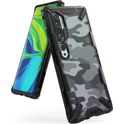 Ringke Fusion X Back Cover Camo Black (Xiaomi Mi Note 10/10 Pro)
