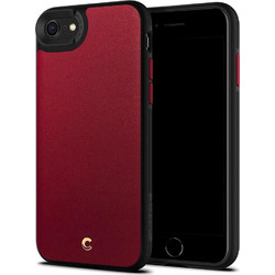 Spigen Ciel Leather Brick Red (iPhone SE 2020/8/7)
