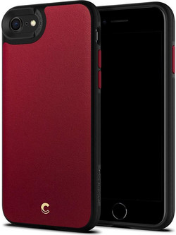 Spigen Ciel Leather Brick Red (iPhone SE 2020/8/7)