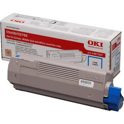 OKI 43872307 Cyan Toner