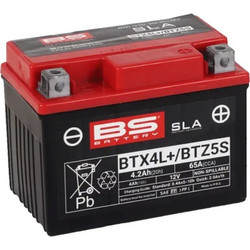 BS Μπαταρία Μοτοσυκλέτας BTZ5S 65A 4.2Ah