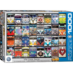 Puzzle Eurographics VW Bus Cool Faces 1000 Κομμάτια