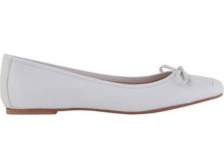 Μπαλαρίνες Kalogirou ΑΝΤΑΜ PUMP BALLERINA ΑΝΤΑΜ-WHITE Γυναικείο