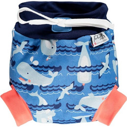 Close Parent Whale Αντηλιακό UV Βρεφικό Μαγιό Πάνα Σλιπ για Αγόρι Μπλε Λευκό Πορτοκαλί 50119634