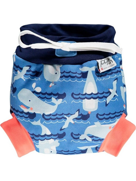 Close Parent Whale Αντηλιακό UV Βρεφικό Μαγιό Πάνα Σλιπ για Αγόρι Μπλε Λευκό Πορτοκαλί 50119634