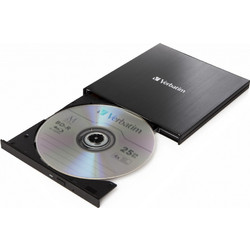 Verbatim External Slimline Blu-Ray Writer USB-C