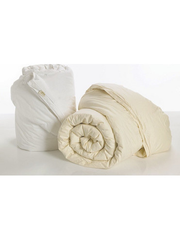 Palamaiki Πάπλωμα Μονό Πουπουλένιο 160x240 Supreme Quilt Ivory
