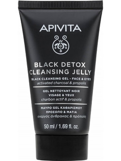 Apivita Black Detox Gel Ντεμακιγιάζ 50ml