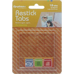 Restick tabs 2όψεων 25x25 χιλ