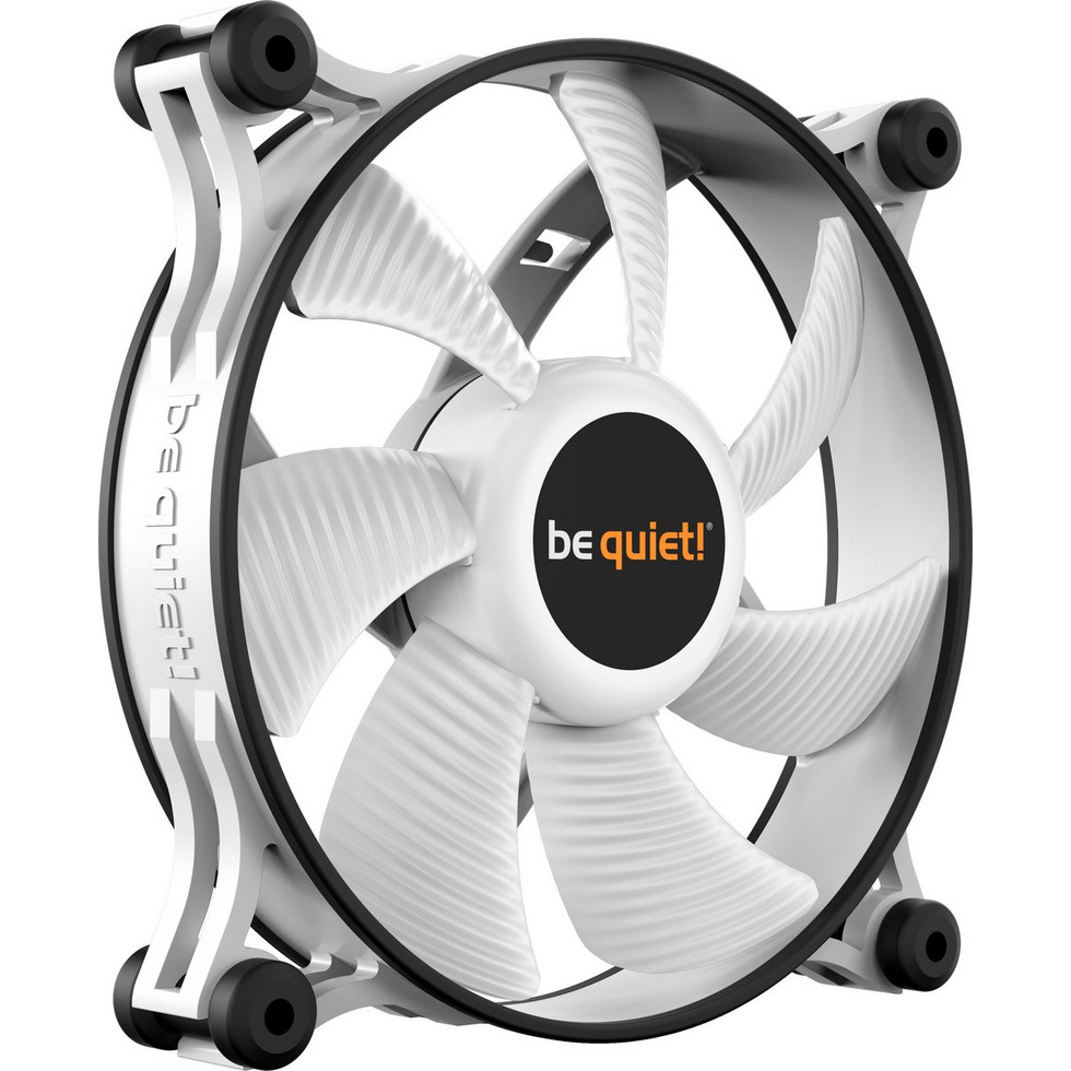 Shadow Fan Be Quiet Shadow Wings 2 Case Fan 120mm με Σύνδεση 4-Pin PWM White ...