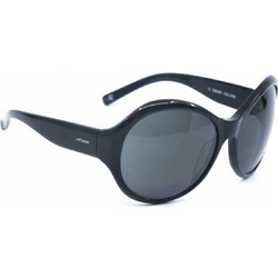 Sting SST6365 0700 Γυναικεία Γυαλιά Ηλίου Oversized Κοκάλινα Μαύρα με Μαύρο Polarized Φακό