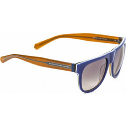 Marc By Marc Jacobs MMJ 386/S FLT/DX Ανδρικά Γυαλιά Ηλίου Τετράγωνα Κοκάλινα Μαύρα Καφέ με Μαύρο Degradee Φακό