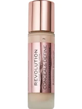 Revolution Pro Full Cover Camouflage Foundation F9 – Hochpigmentierte, Wasserdichte Abdeckung, Cremig