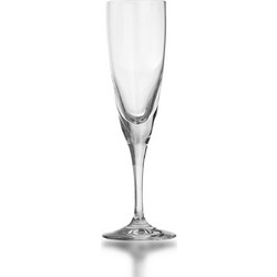 SP Tableware Σετ Ποτήρια Σαμπάνιας Γυάλινα Κολωνάτα Aura 6τμχ 10024007
