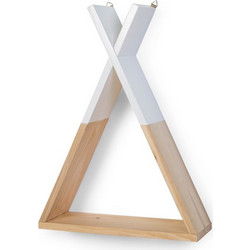 Ξύλινο Ράφι Childhome White Tipi Natural