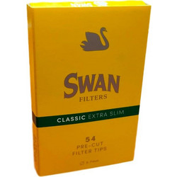 φιλτρακι SWAN POCKET 5,7mm slim 54 PRE-CUT /τεμ