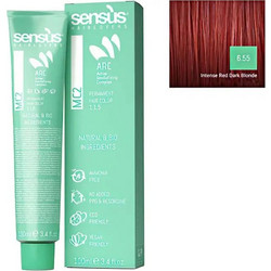 Sens.Us MC2 6.55 Intense Red Dark Blonde Μόνιμη Βαφή Μαλλιών Χωρίς Αμμωνία 100ml