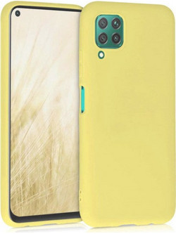 Θήκη My Colors Huawei P40 Lite Liquid Silicone - Yellow