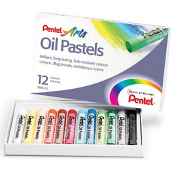 Λαδοπαστέλ Pentel PHN12 12 τεμάχια