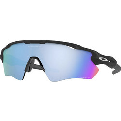 Oakley Radar OO9208 C0 Αθλητικά Γυαλιά Ηλίου Μάσκα Κοκάλινα Μπλε με Μπλε Καθρέπτη Φακό