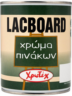 Χρωτέχ Χρώμα Πίνακα Lacboard Διαλύτου 59 Πράσινο 0.75lt