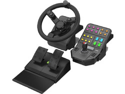 Logitech G Saitek Farm Sim Controller Bundle Τιμονιέρα 900° με Ταχύτητες & Πετάλια για PC