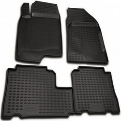 Novline ΜΑΡΚΕ ΠΑΤΑΚΙΑ ΣΕ ΣΚΑΦΗ TPE ΛΑΣΤΙΧΟ ΓΙΑ CHEVROLET CAPTIVA 5D 2006-2011 ΣΕ ΜΑΥΡΟ ΧΡΩΜΑ NOVLINE - 4 ΤΕΜ. NLC.08.07.210K/NV