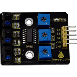 KEYESTUDIO 3-channel infrared line tracking sensor KS0453