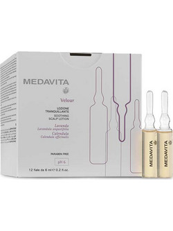 Medavita Velour Soothing Scalp Λοσιόν Μαλλιών για Επανόρθωση 12x6ml